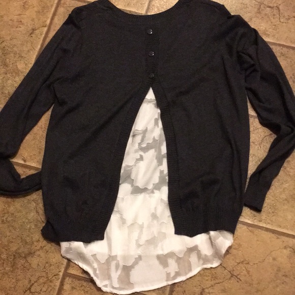 Dalia Sweaters - Lace open back detail sweater